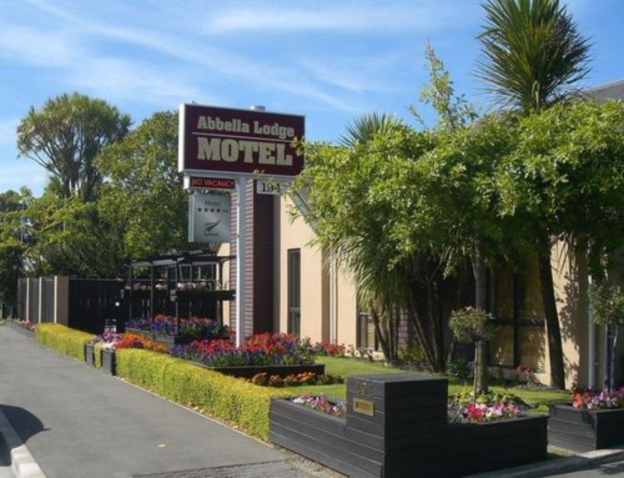 Abbella Lodge Motel Christchurch Buitenkant foto
